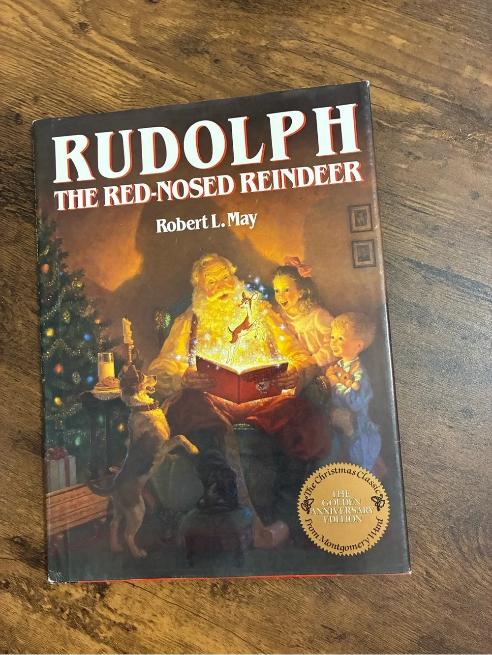Vintage Rudolph the Red-Nosed Reindeer Hardcover Book